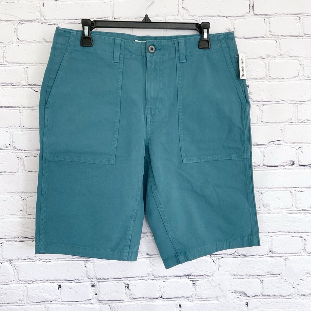 New Mens Goodthreads Teal Shorts Size 31